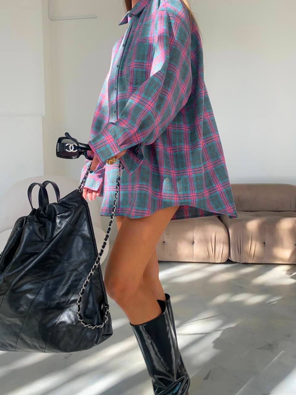Rožiniai BOYFRIEND marškiniai
