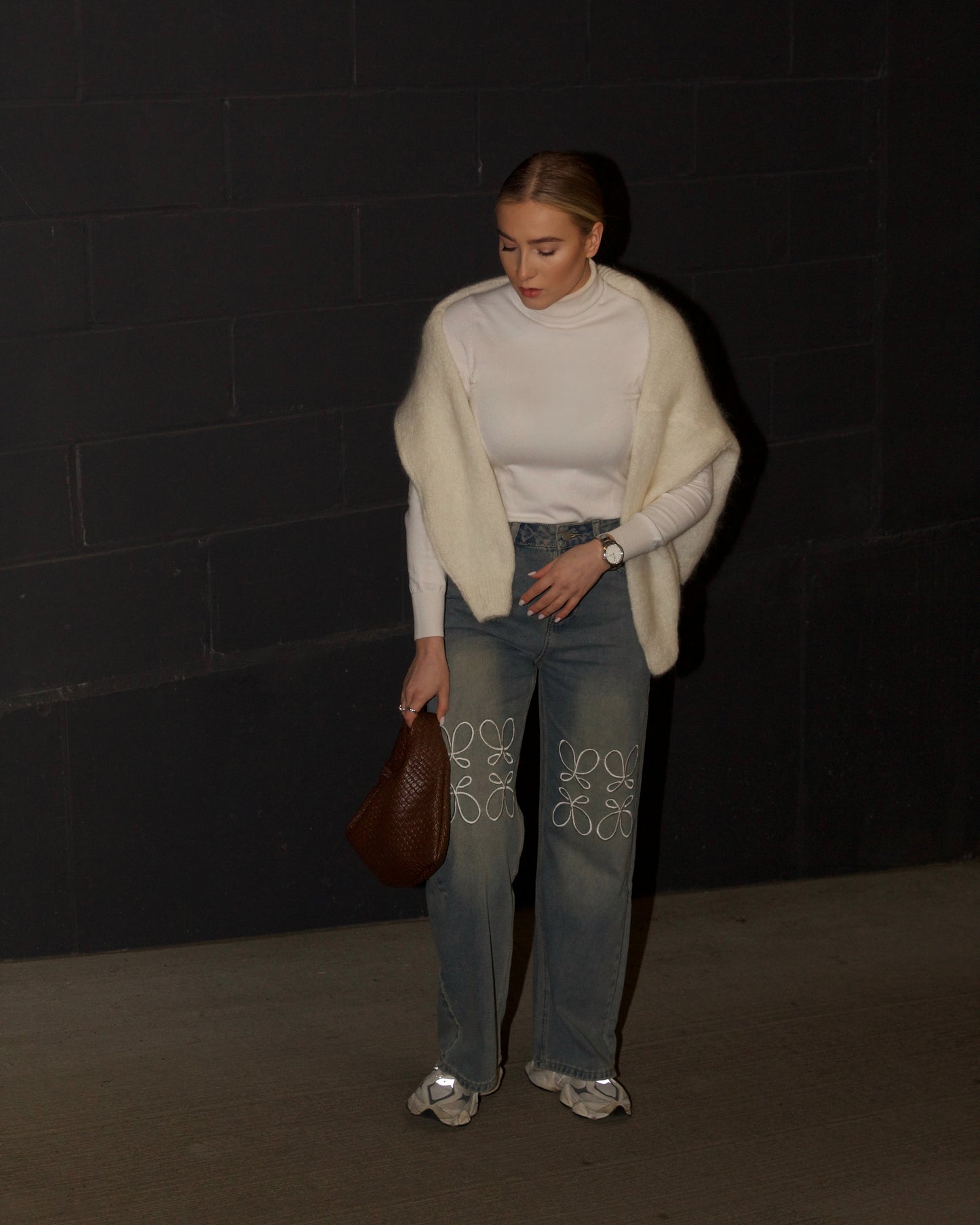 Džinsai su įsiuvais