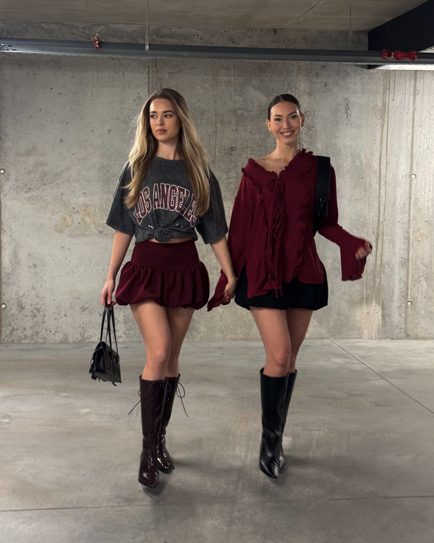 Bordo balloon sijonas