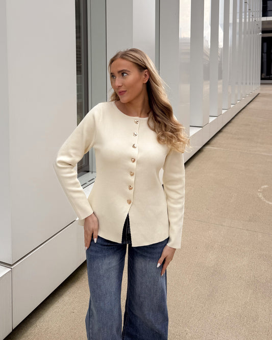 Palaidinė / megztukas ECRU