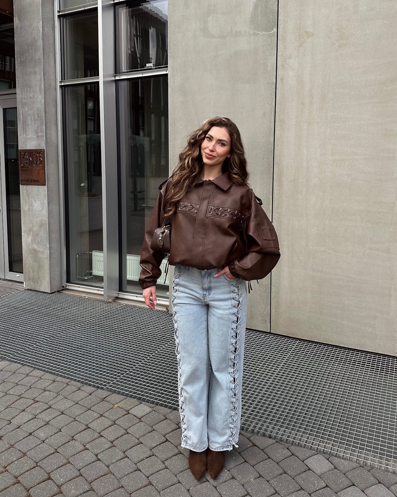 Ruda eko odos striukė FIERCE