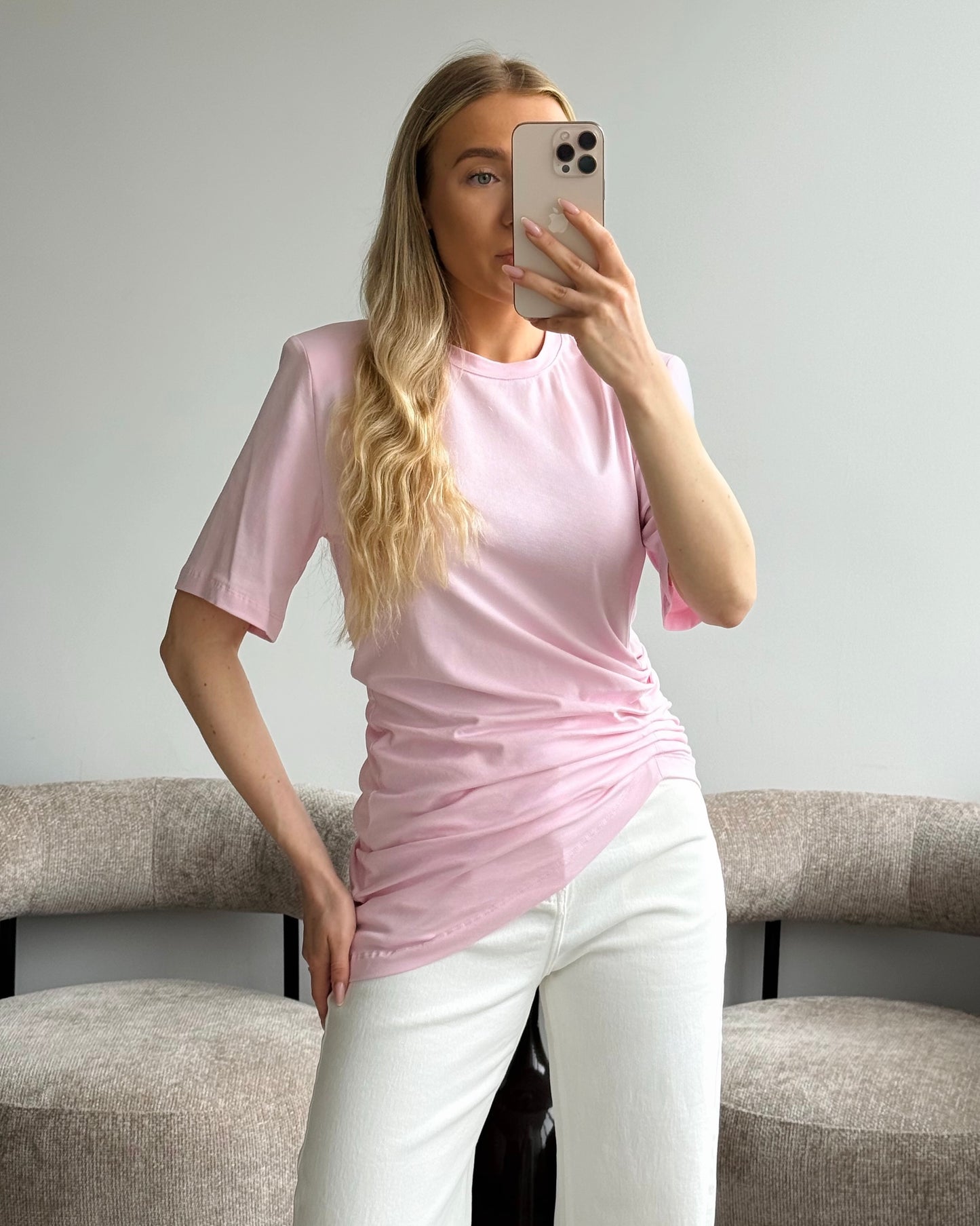 Rožinė palaidinė ALURE