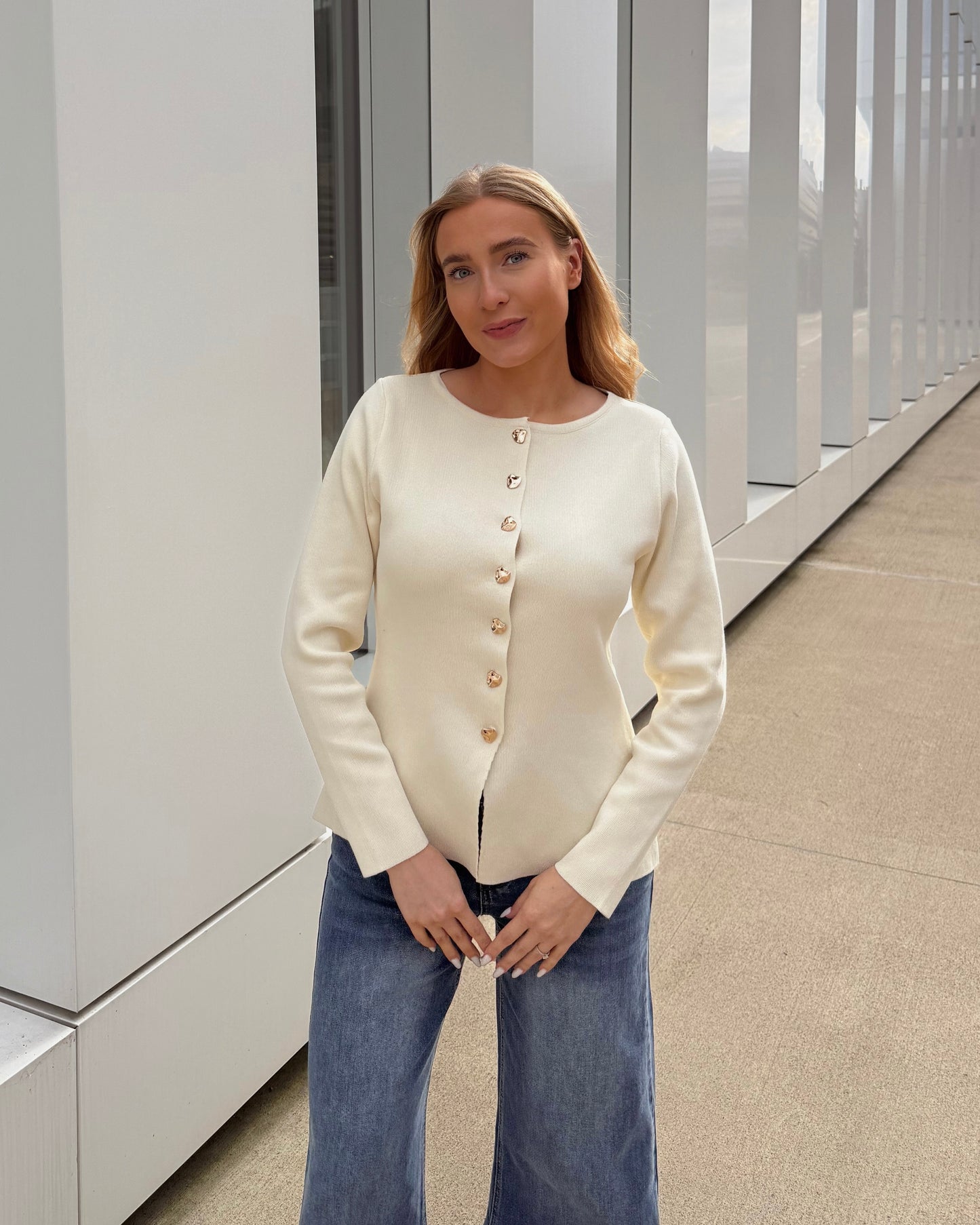 Palaidinė / megztukas ECRU