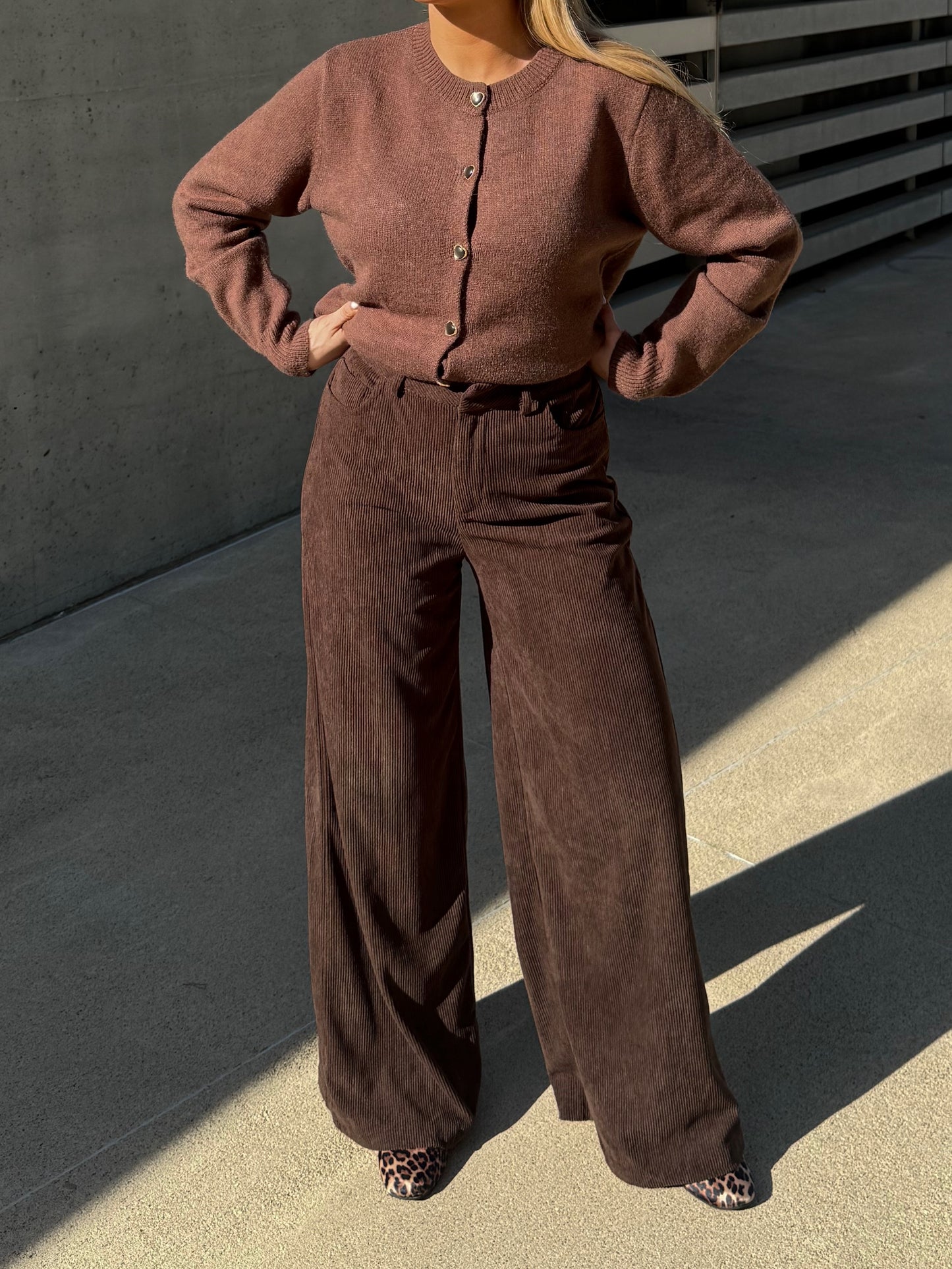 Velvetinės kelnės VELURA