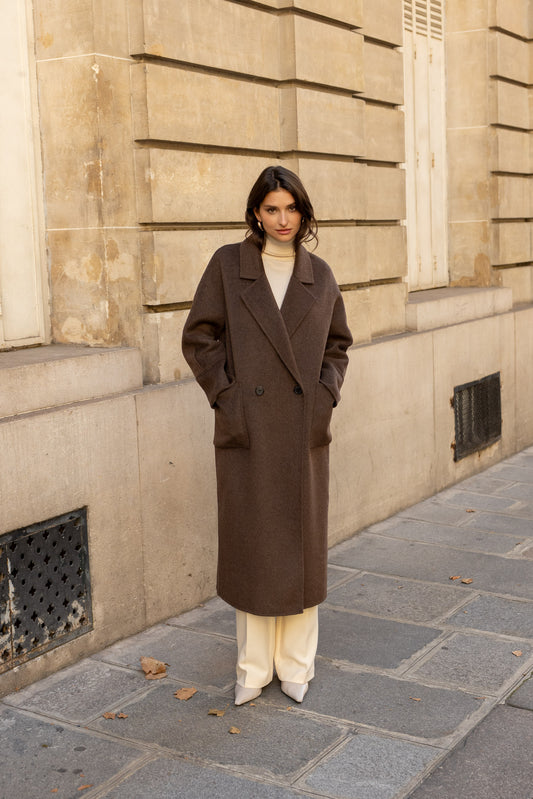 PREMIUM paltas su vilna Élégance (be pamušalo)