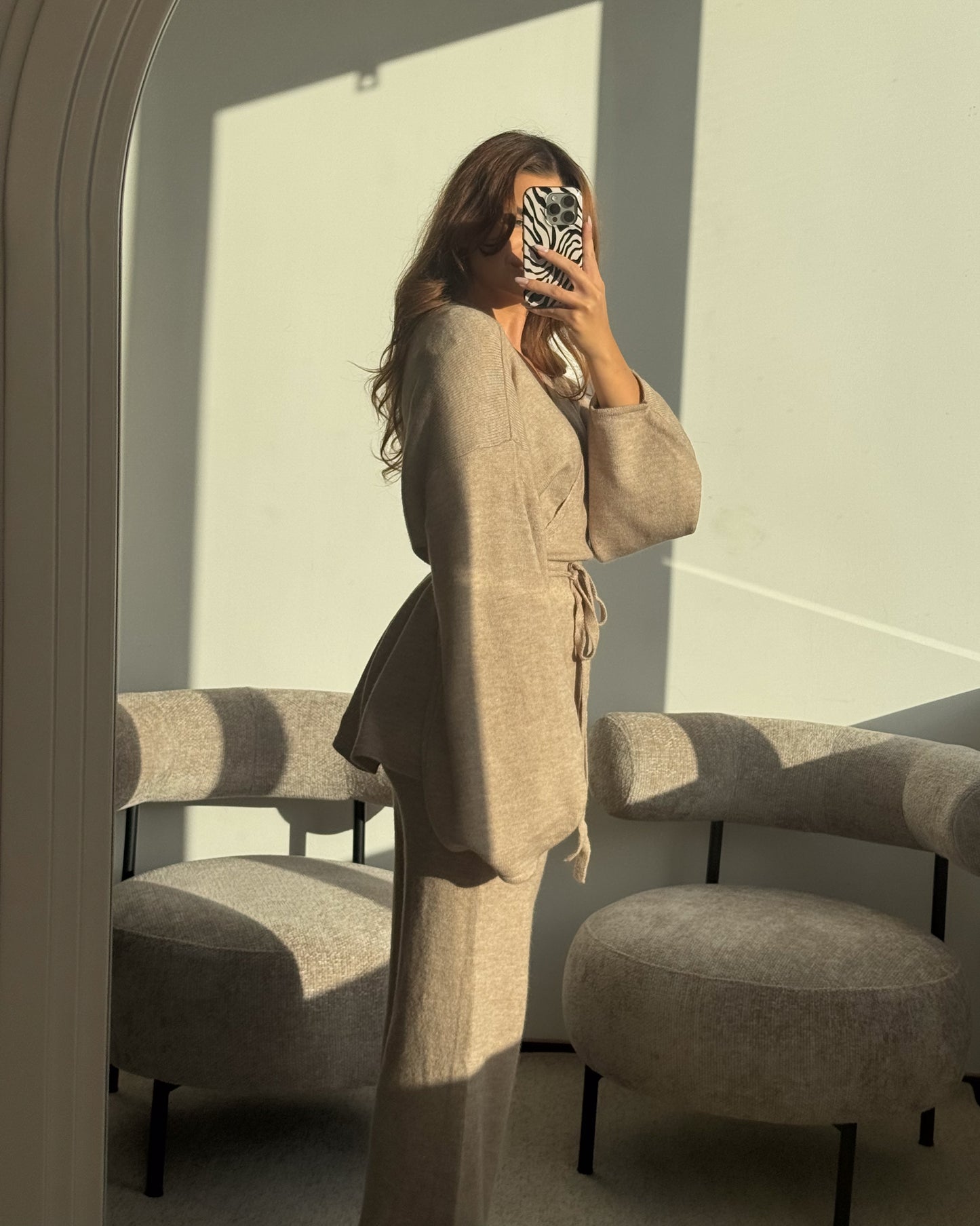 Smėlinis kostiumėlis KIMONO