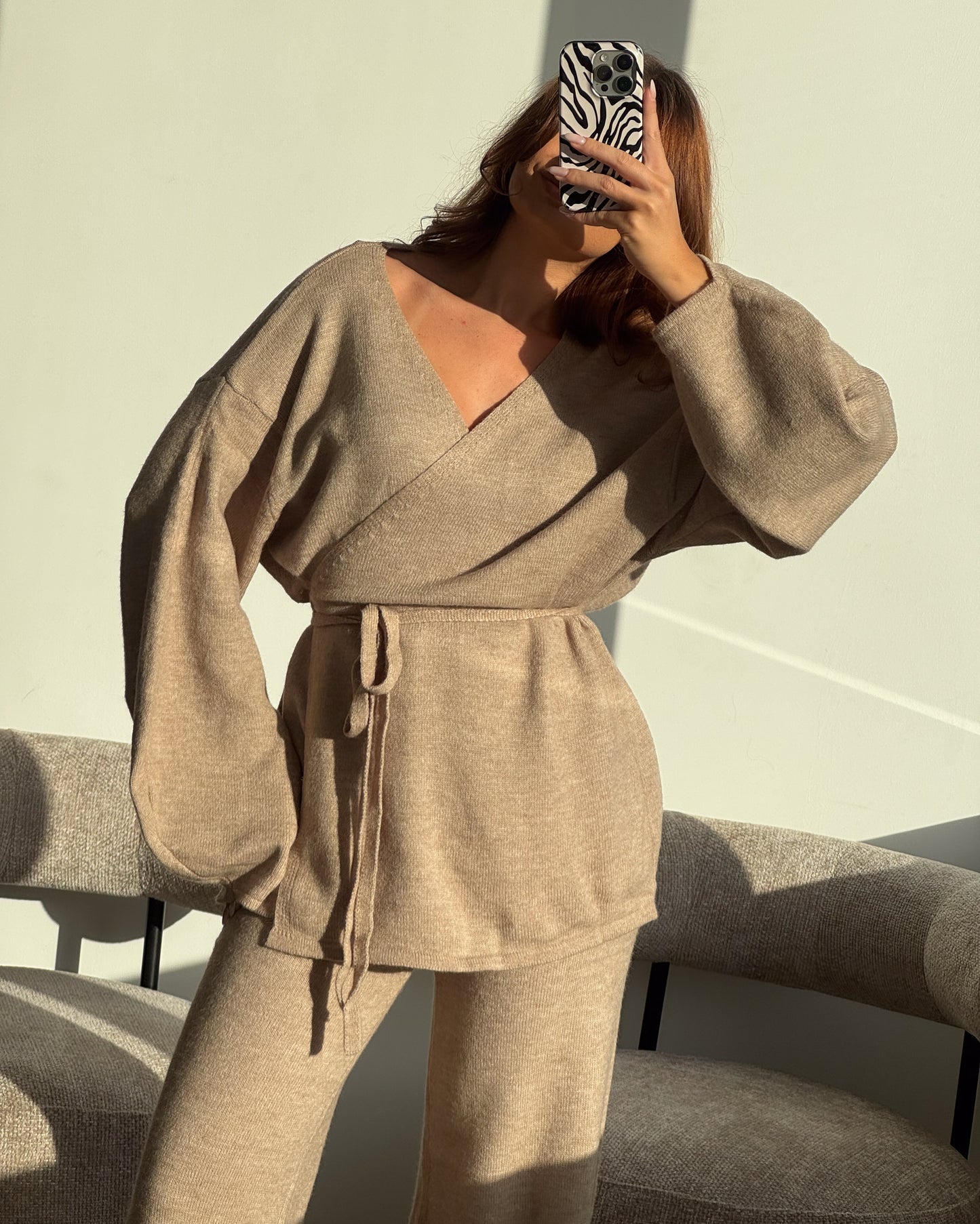 Smėlinis kostiumėlis KIMONO