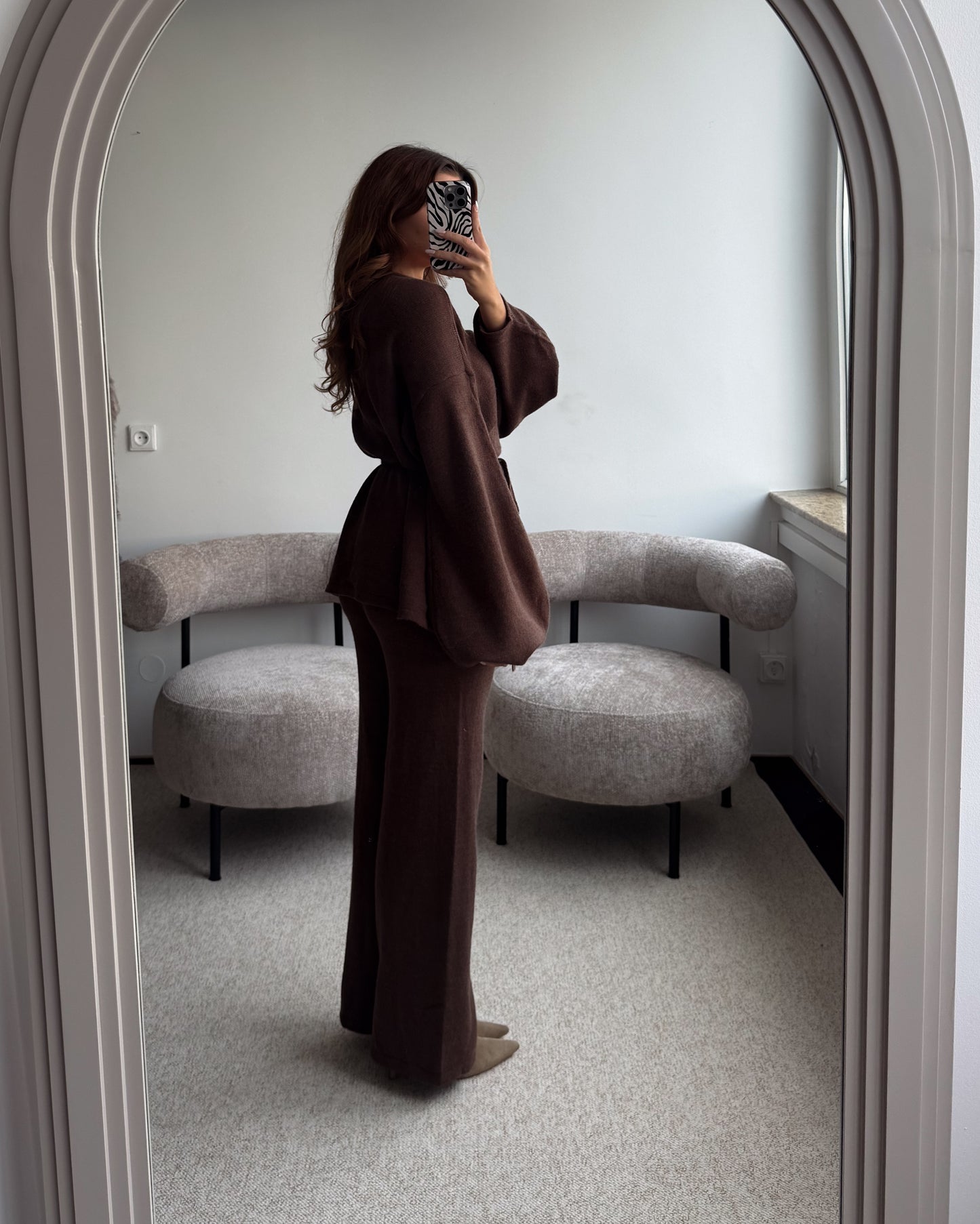 Rudas kostiumėlis KIMONO