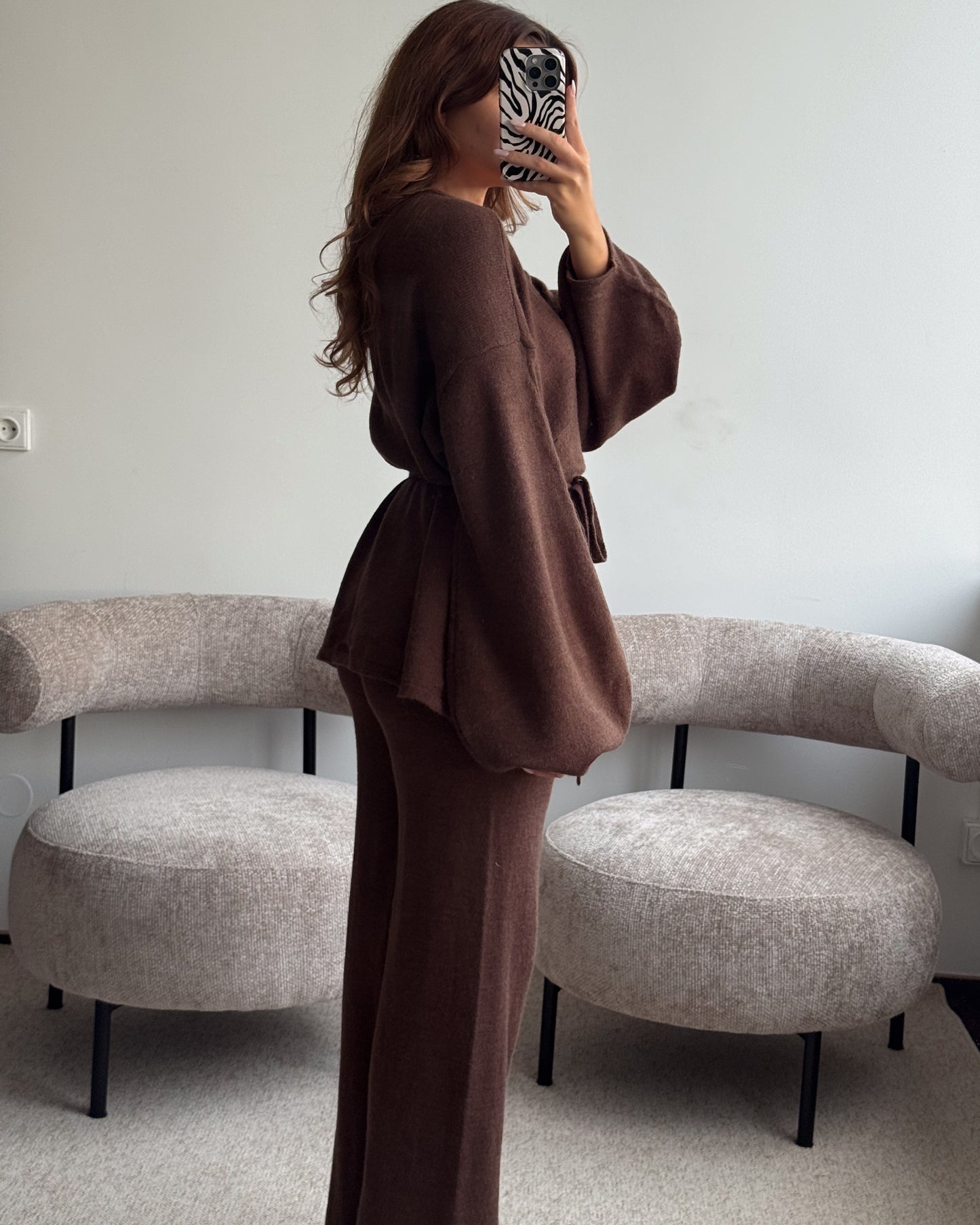 Rudas kostiumėlis KIMONO