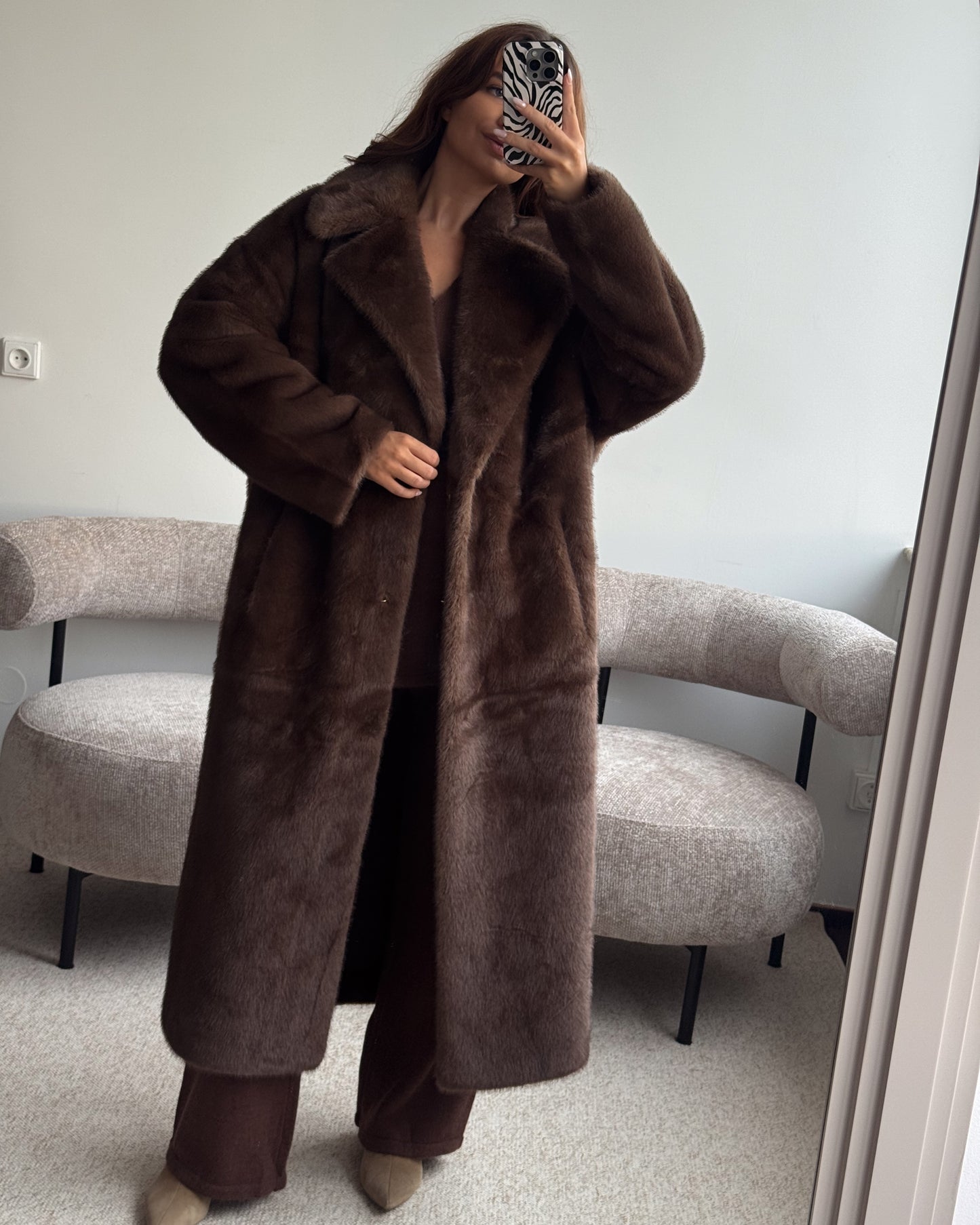Ilgi rudi kailinukai ELEGANCE