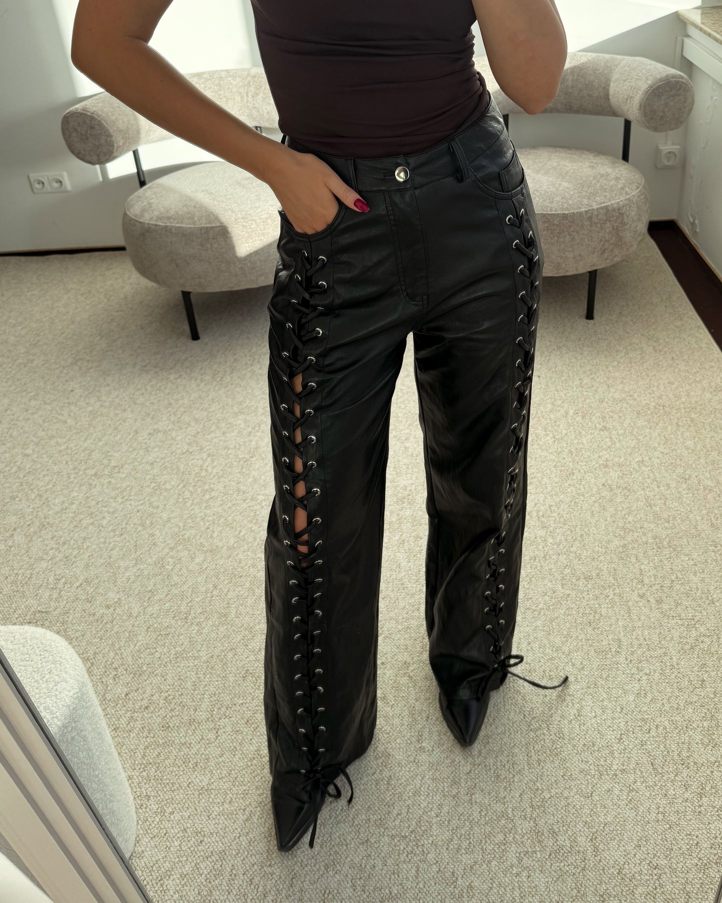 Eko odos kelnės EDGY