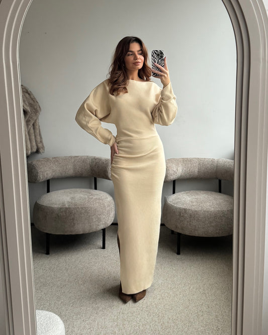 Kreminė suknelė EASE