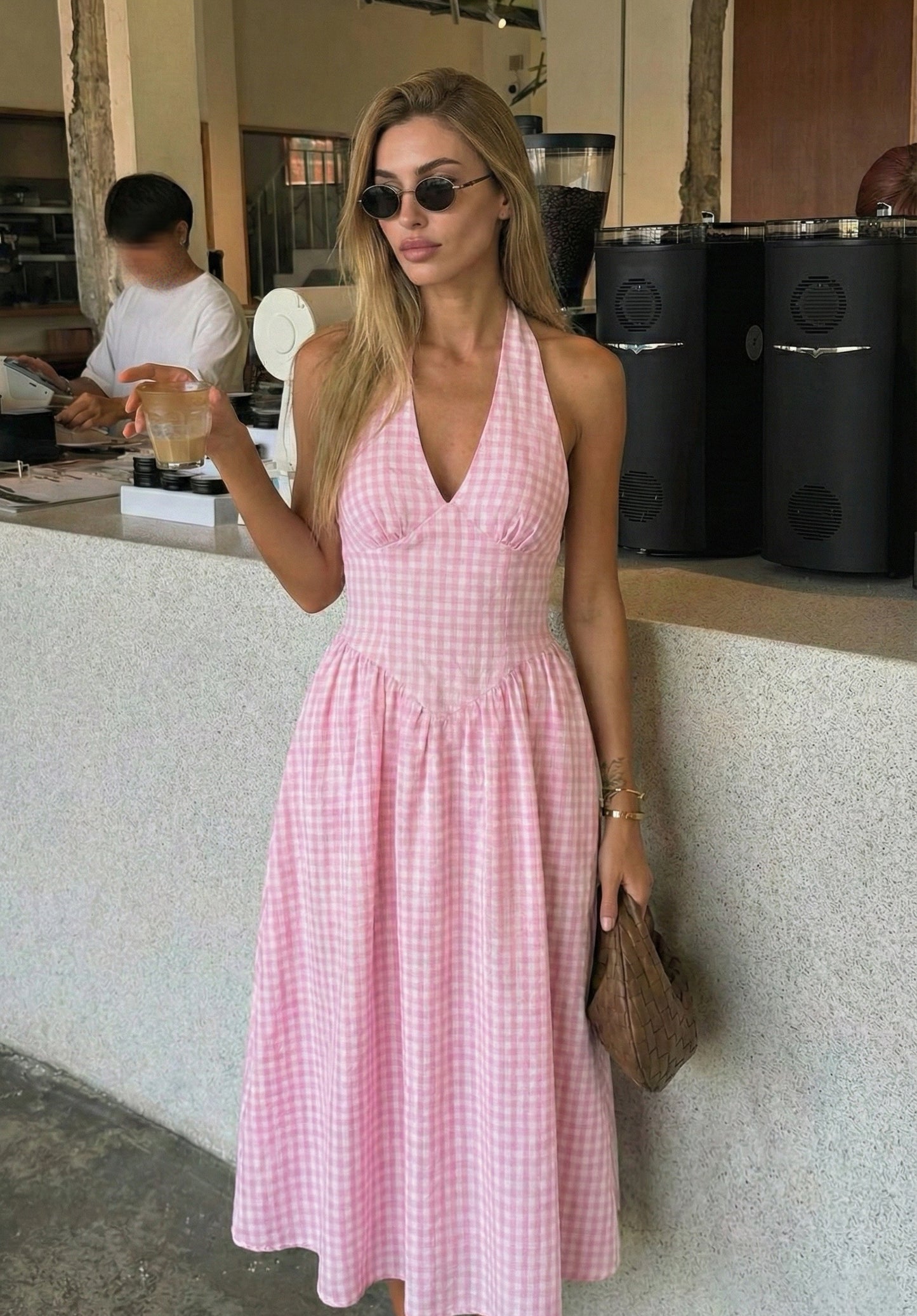 Rožinė suknelė Auréa